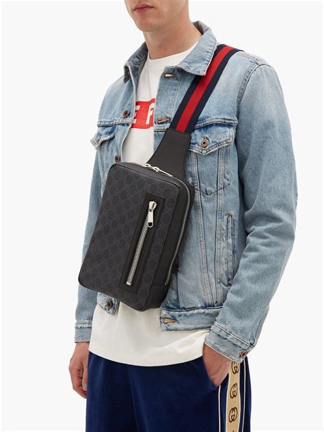 gucci bag mens price|Gucci crossbody bag for men.